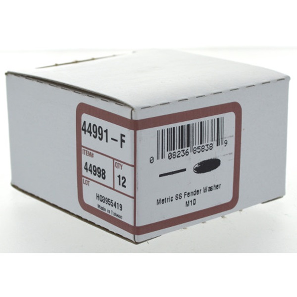 Fender Washer, Hillman, Stainless-Steel, M10 - 3