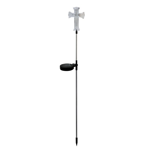 Alpine SOT162 Solar Stake, Cross, Metal/Plastic - 2