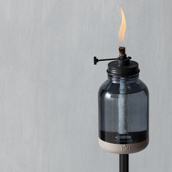 Tiki 1118018 Jar Torch, 65 in H, Fiberglass/Glass/Metal - 4
