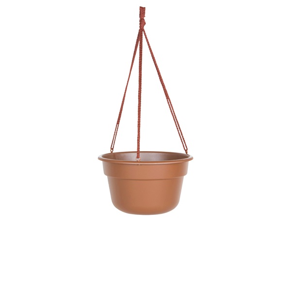 Bloem Dura Cotta DCHB12-46 Hanging Basket, 1.5 gal Capacity, Plastic, Terra Cotta - 1