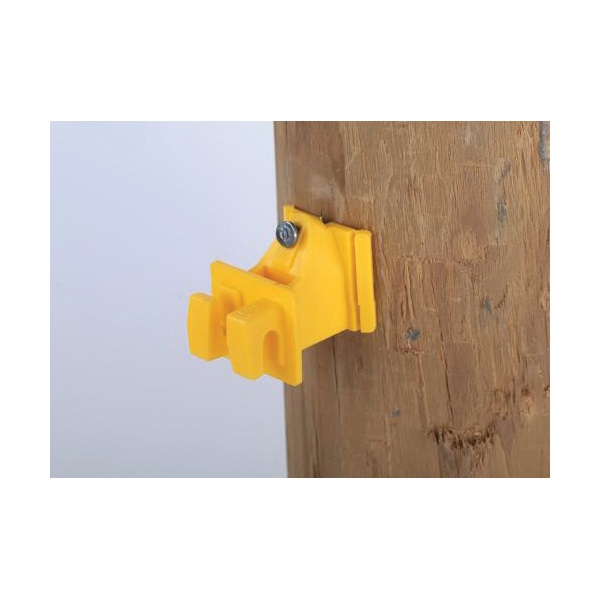 Dare SNUG 1728-25 Insulator, HDPE, Yellow, Nail Mounting