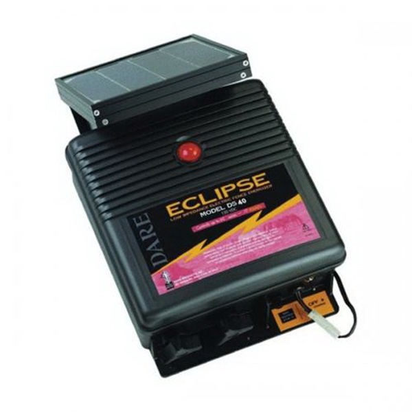 Dare ECLIPSE DS 40 Solar Electric Fence Energizer, 0.1 J Output Energy