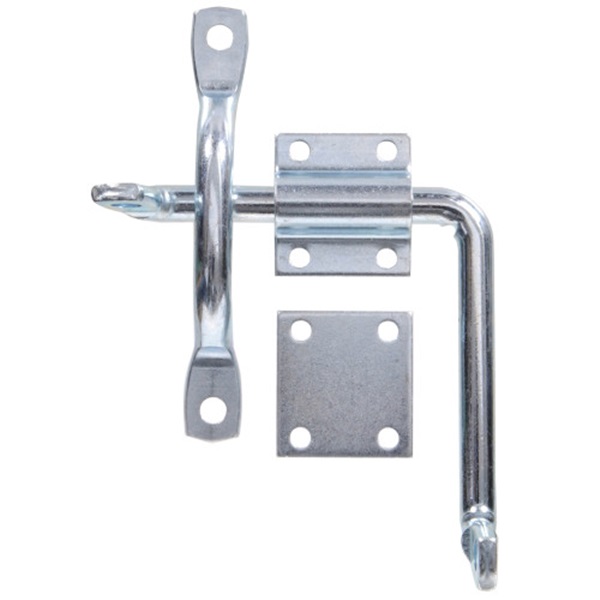 Hardware Essentials 851938 Gate Latch, 1.7 in H, Steel, Zinc, 1/PK