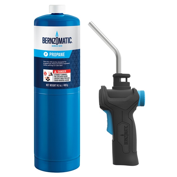 BernzOmatic TS3500KC Torch Kit, Ergonomic-Grip Handle