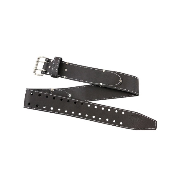 90605 Work Belt, 29 to 46 in Waist, 15 in L, Leather, Tan