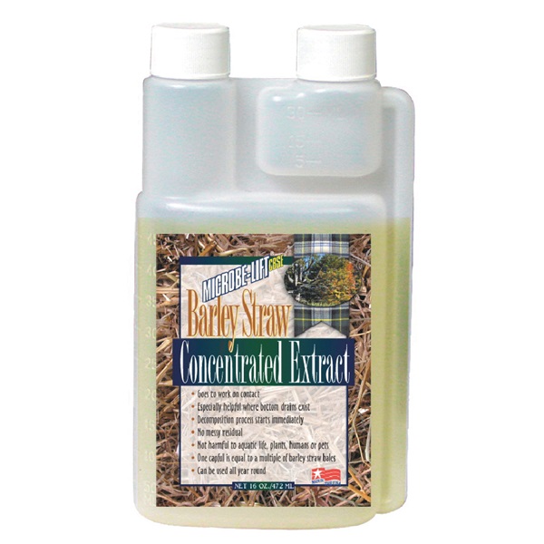 Microbe-Lift MLCBSE500 Barley Straw Extract, Liquid, Black/Dark Brown, 16 oz