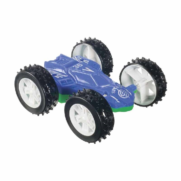 Toysmith 1403 2-Sided Flip Car, 3 years and Up, Assorted - 2
