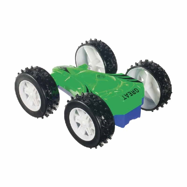 Toysmith 1403 2-Sided Flip Car, 3 years and Up, Assorted - 3