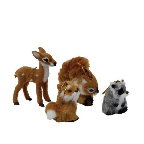 Kurt S Adler C4683 Christmas Ornament, 2 to 4 in H, Animals, Plastic/Polyester - 2