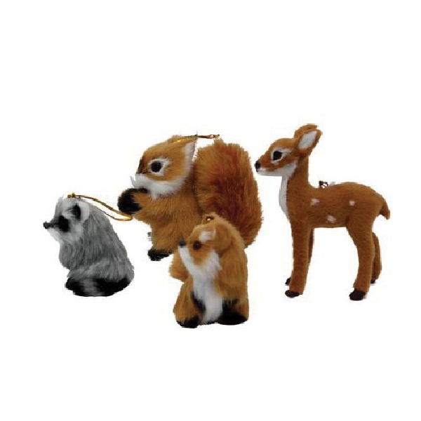 Kurt S Adler C4683 Christmas Ornament, 2 to 4 in H, Animals, Plastic/Polyester - 3