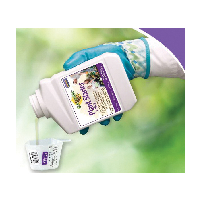 Bonide Garden Rich 161 Plant Starter Fertilizer, 1 qt, Liquid, 3-10-3 N-P-K Ratio
