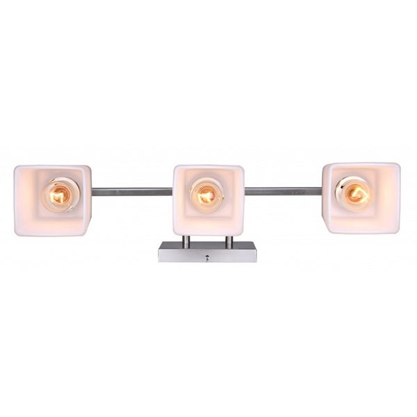 Hartley Vanity Light, Canarm, 3-Light, 23 in W, Brushed Nickel - 4