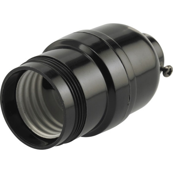 Hillman 884441 Phenolic Socket, Keyless, 125 V, 75 W, Metal/Plastic Housing Material