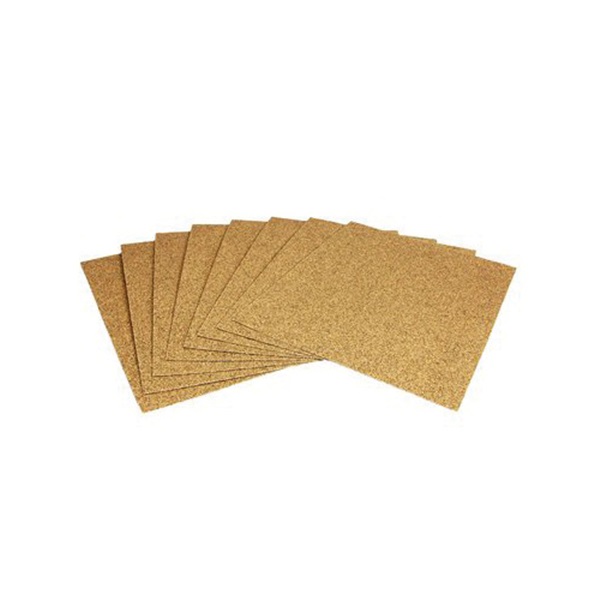99402NA Sandpaper, 11 in L, 9 in W, Fine, 150 Grit, Aluminum Oxide Abrasive, Paper Backing