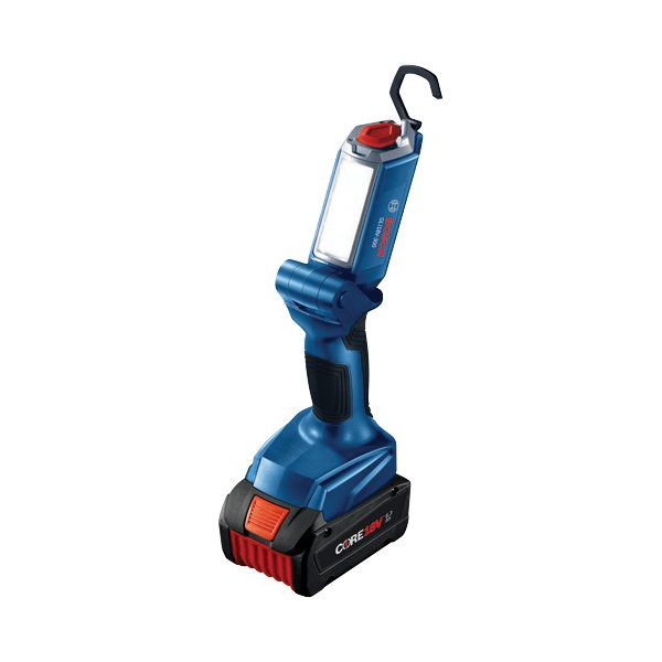 Bosch GLI18V-300N Work Light, 18 V, Lithium-Ion Battery, 6-Lamp, LED Lamp, 300 Lumens