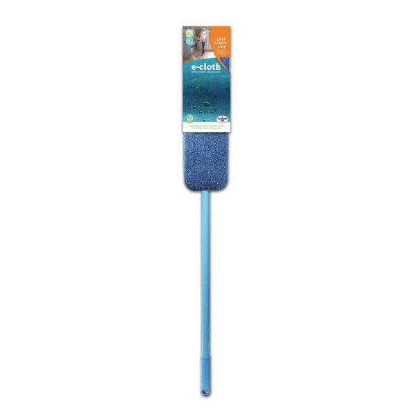 e-cloth 10620 Deep Clean Mop, Aluminum/Polyamide/Polyester, Blue/Silver