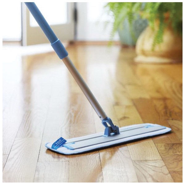 e-cloth 10620 Deep Clean Mop, Aluminum/Polyamide/Polyester, Blue/Silver
