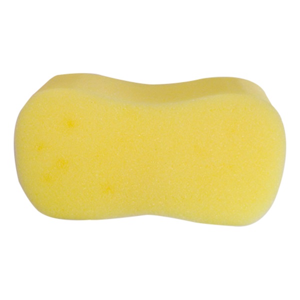 DETAILER'S CHOICE 9-3 Bone Sponge, 8-3/4 in L, 5 in W, 3-1/2 in Thick, Yellow - 2