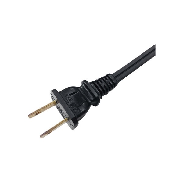 ACE 1AP-004-006FBK Appliance Cord, 18 AWG Cable, 6 ft L, 10 A, 125 V, Black - 3