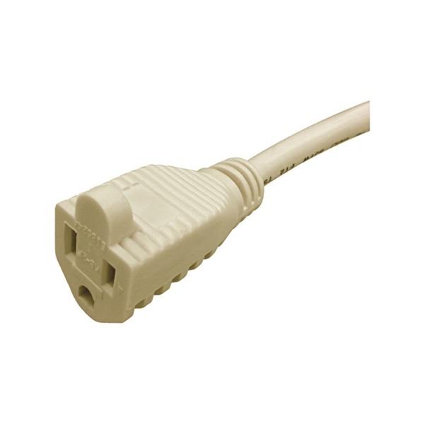 ACE OUSJT163025BE Extension Cord, 16 AWG Cable, 25 ft L, 13 A, 125 V, Beige - 4