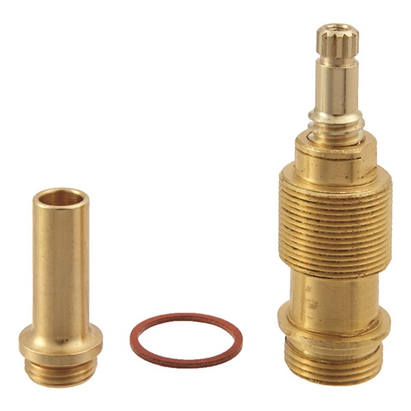 ACE A018552B Faucet Stem, Brass, 3.06 in L, For: Price Pfister Tub/Shower Faucets - 2
