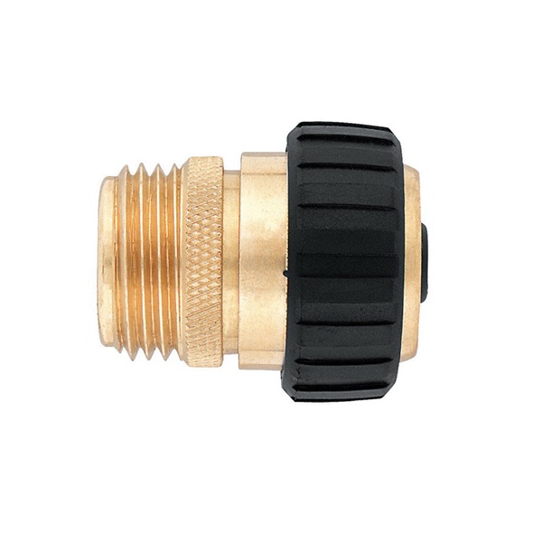 ACE 58369A Hose Mender, 5/8 in, Male Threaded, Brass - 1