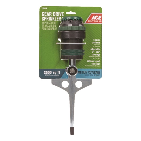 ACE 58573A Gear Drive Sprinkler, Plastic - 2