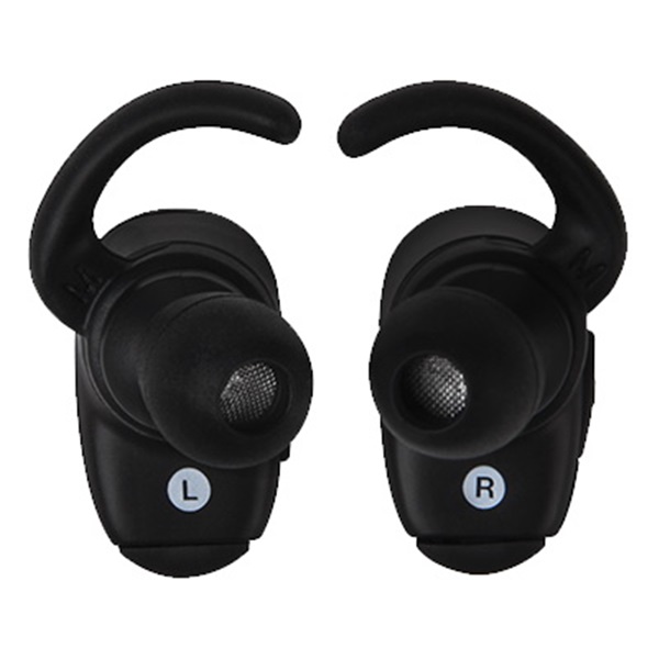 Audiovox EarCanz TRU HPA225BK Earbuds, 10 m Wireless Range, Black