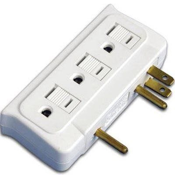 Master Electrician CT-010 Current Tap, 15 A, 125 V, Side Wiring, White