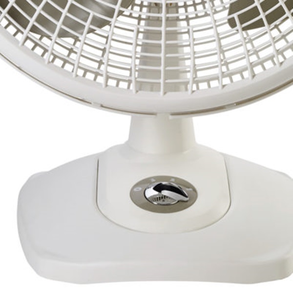 Lasko 2506 Table Fan, 3-Speed, White - 2