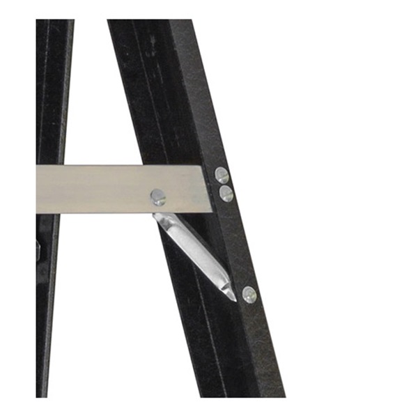DeWALT by Louisville DXL3210 Series DXL3210-04 Step Ladder, 4 ft H, Type II Duty Rating, Fiberglass, 225 lb