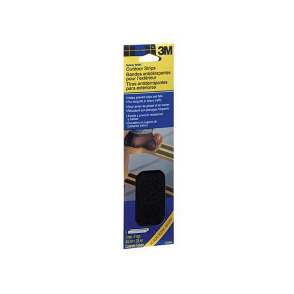 Safety-Walk 7639NA Safety Tape, 9 in L, 2 in W, Black