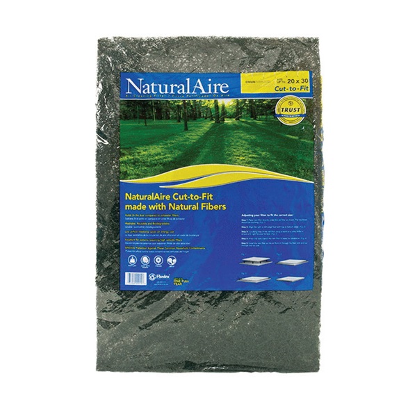 NaturalAire SM1006 Air Filter, 30 x 20 x 1, 4 MERV, Synthetic Roll Frame