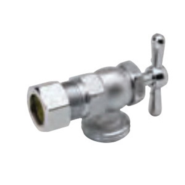 B & K ProLine Series 102-203 Washing Machine Valve, 1/2 in Connection, FIP x Threaded, Quarter-Turn Lever Actuator