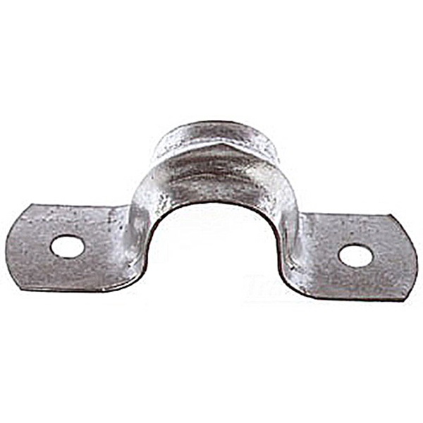 Steel City HS905-1 Conduit Strap, 1-1/2 in, Steel, Zinc-Plated, Screw Mounting