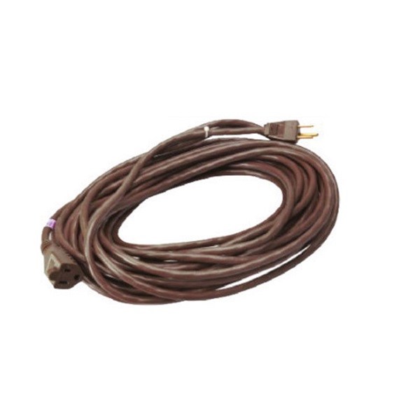 Master Electrician 02356-07ME Round Extension Cord, 16 AWG Cable, 40 ft L, 13 A, 125 V, Brown