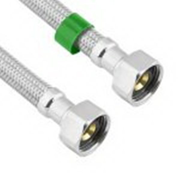 Larsen 10-0417 Faucet Connector, Flexible, 1/2 in Inlet, IPS Inlet, 1/2 in Outlet, IPS Outlet, 16 in L