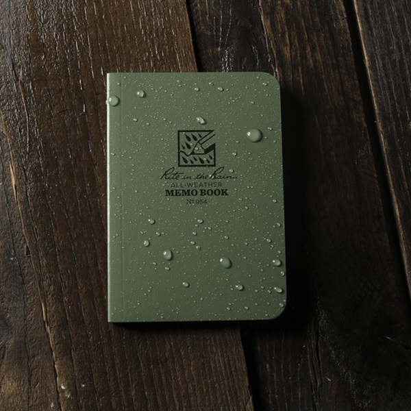 All Weather Pocket Notebook, Rite in the Rain, Green - 4