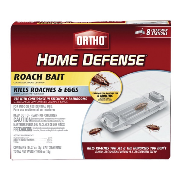 Ortho Home Defense 0464912 Roach Bait, Paste Carton