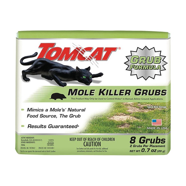Tomcat 0372410 Mole Killer, Solid, 4 Box