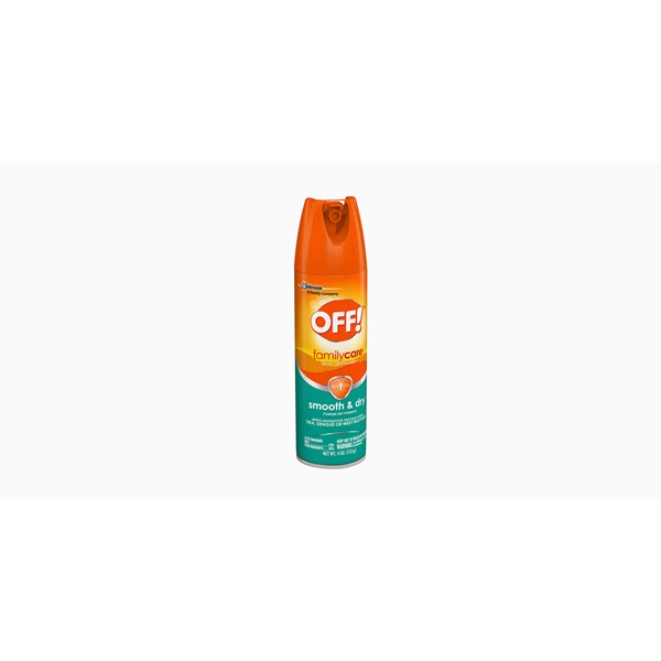 OFF! FamilyCare 71037 Insect Repellent, 2.5 oz Aerosol Can, Clear/White - 4