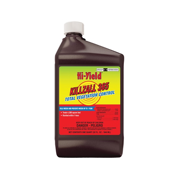 Hi-Yield Killzall 365 32170 Weed and Grass Killer, Liquid, Spray Application, 32 oz Pallet - 2