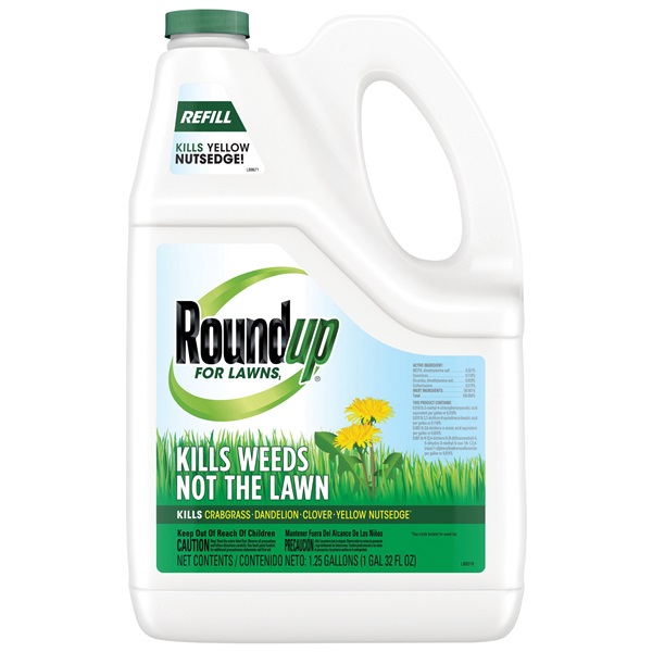 4375010 Lawn Weed Killer, Liquid, 1.25 gal Bottle