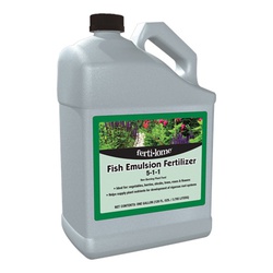 Ferti•lome 10614 Fish Emulsion Fertilizer, 1 gal, Liquid, 5-1-1 N-P-K Ratio