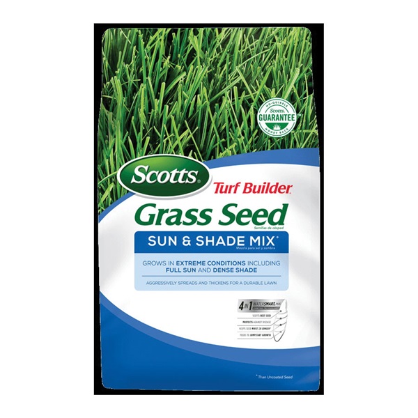 Scotts Turf Builder 18249 Sun and Shade Mix Grass Seed, 20 lb Bag - 1