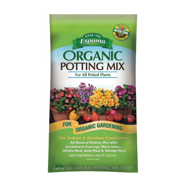 Espoma AP16 Potting Soil Mix, Black/Brown, 16 qt, Bag