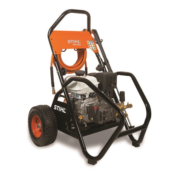RB600 Pressure Washer, 7 hp, 208 cc Engine Displacement, Manifold Pump, 3200 psi Operating, 3 gpm, 40 ft L Hose