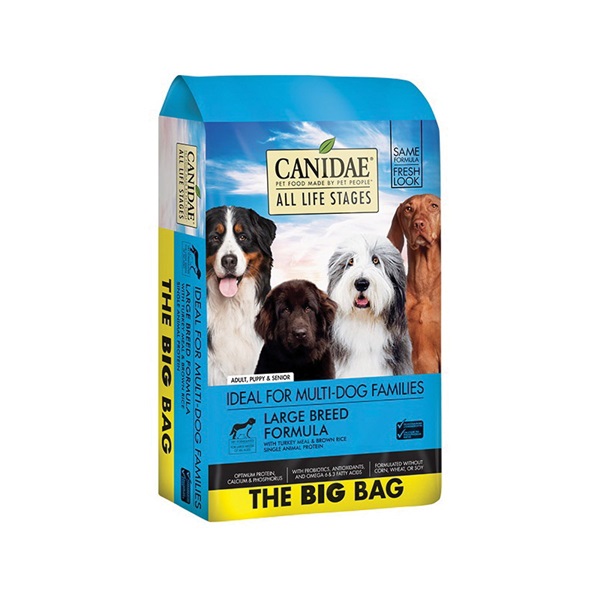 Canidae All Life Stages 1751 Dog Food, L, Dry, Brown Rice, Turkey, 30 lb, Bag