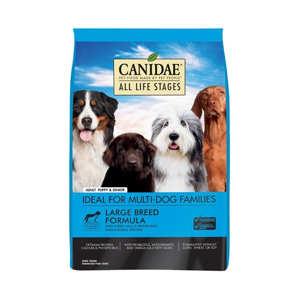 Canidae All Life Stages 1751 Dog Food, L, Dry, Brown Rice, Turkey, 30 lb, Bag