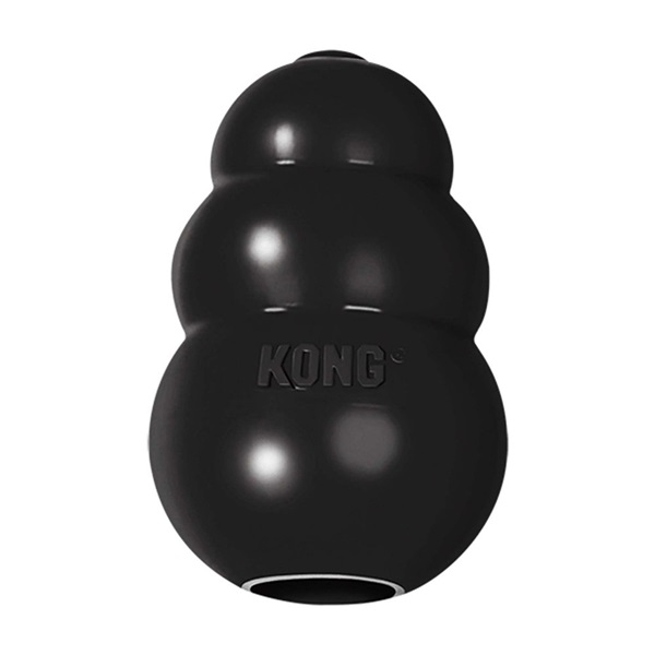 Kong Extreme K1 Dog Toy, L, Chew, Extreme, Rubber, Black - 1